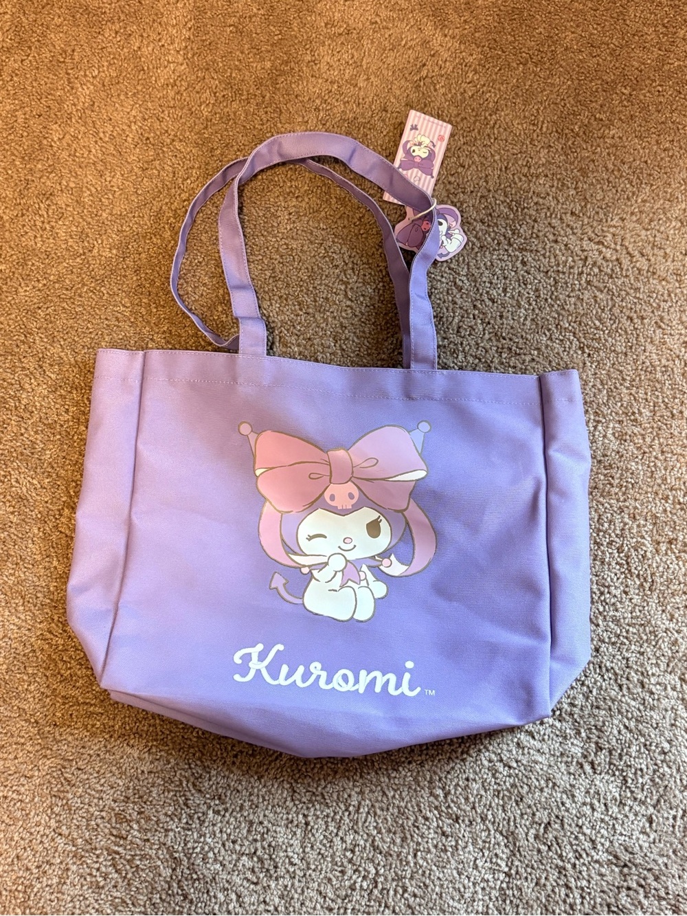 NWT Kuromi Purple Tote
